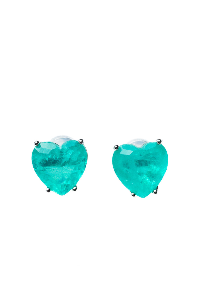 Emerald Love Earrings - 2 Colors!