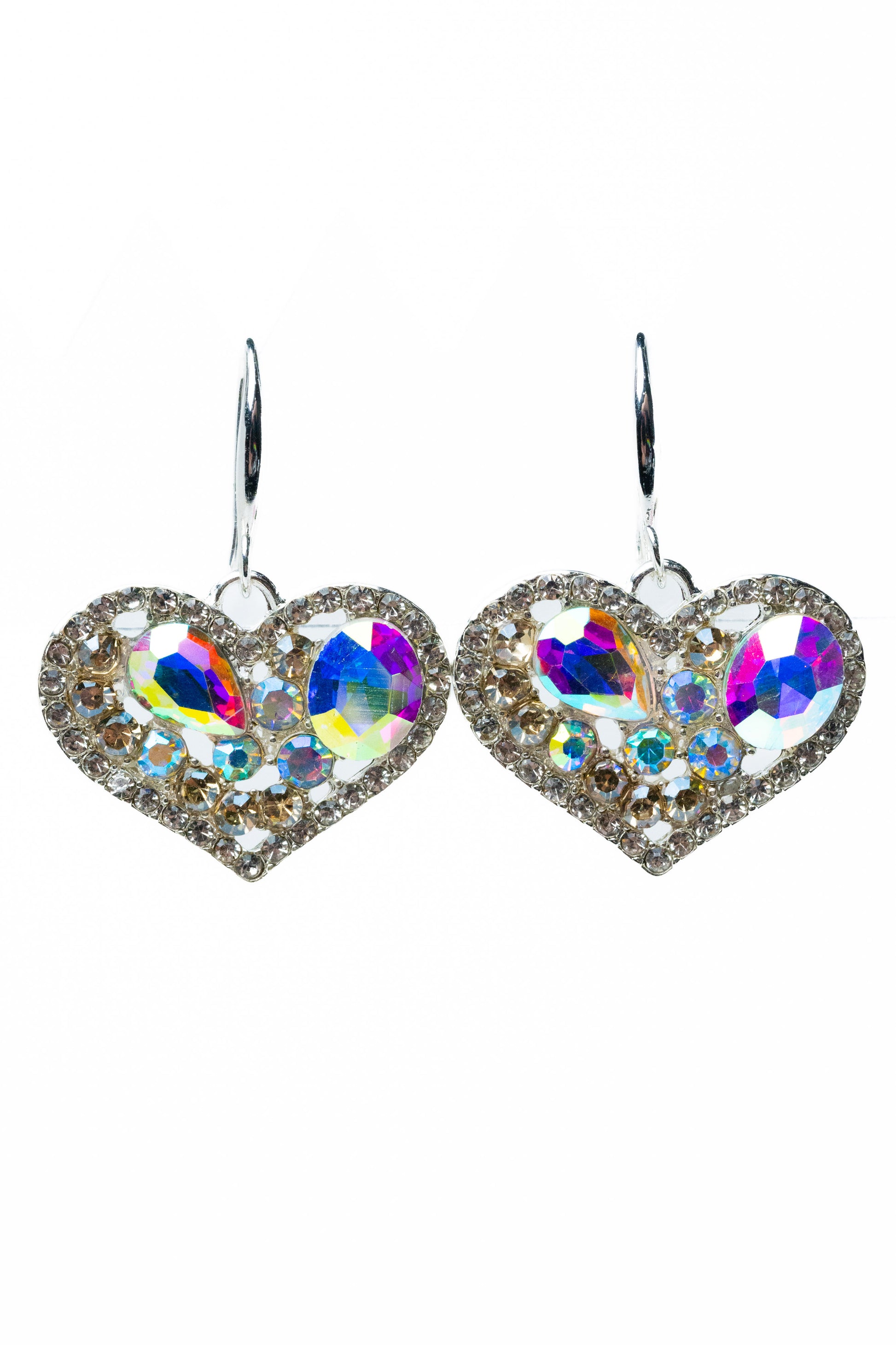 Copacabana Earrings - Liquid Metallic Pearl White