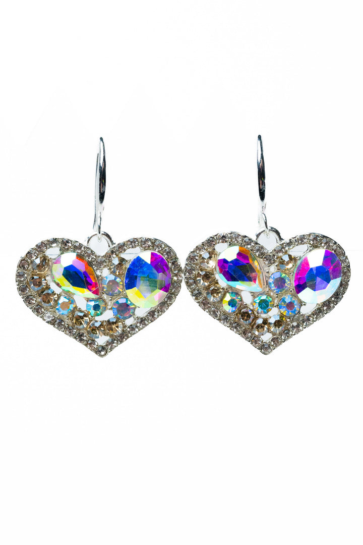 Copacabana Earrings - Liquid Metallic Pearl White