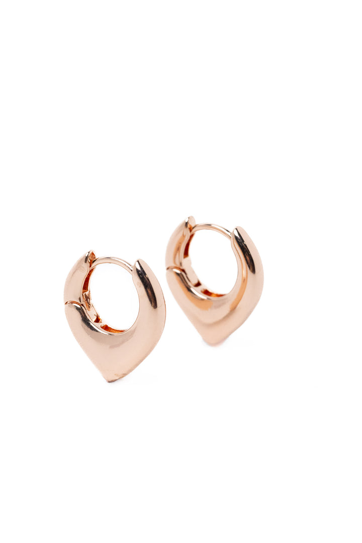 Lala Earrings - Toffee Rose