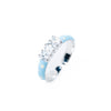 Anita Ring - Silver Sky White