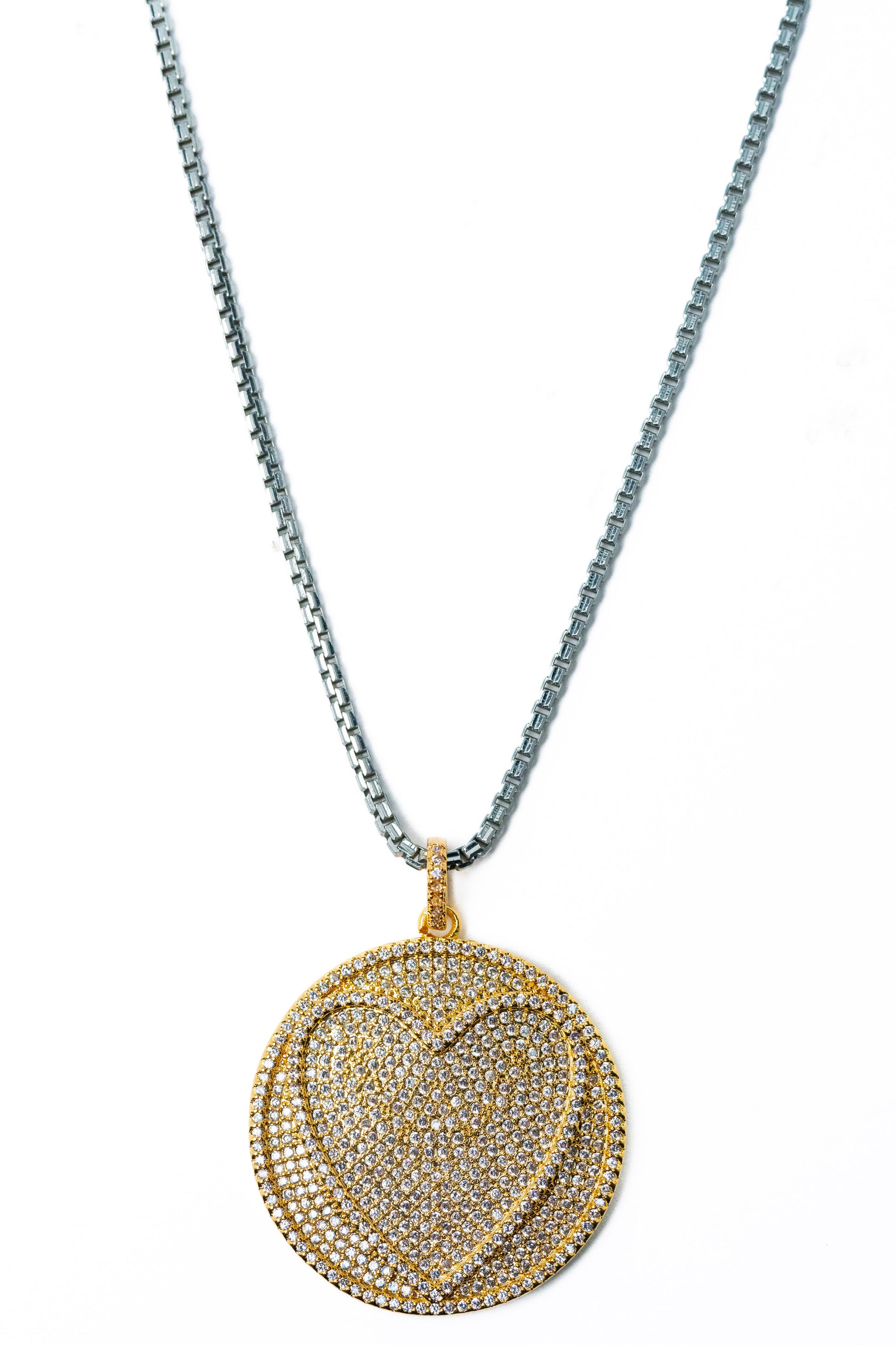Unwritten Chapter Necklace - Metallic Air Moonlight