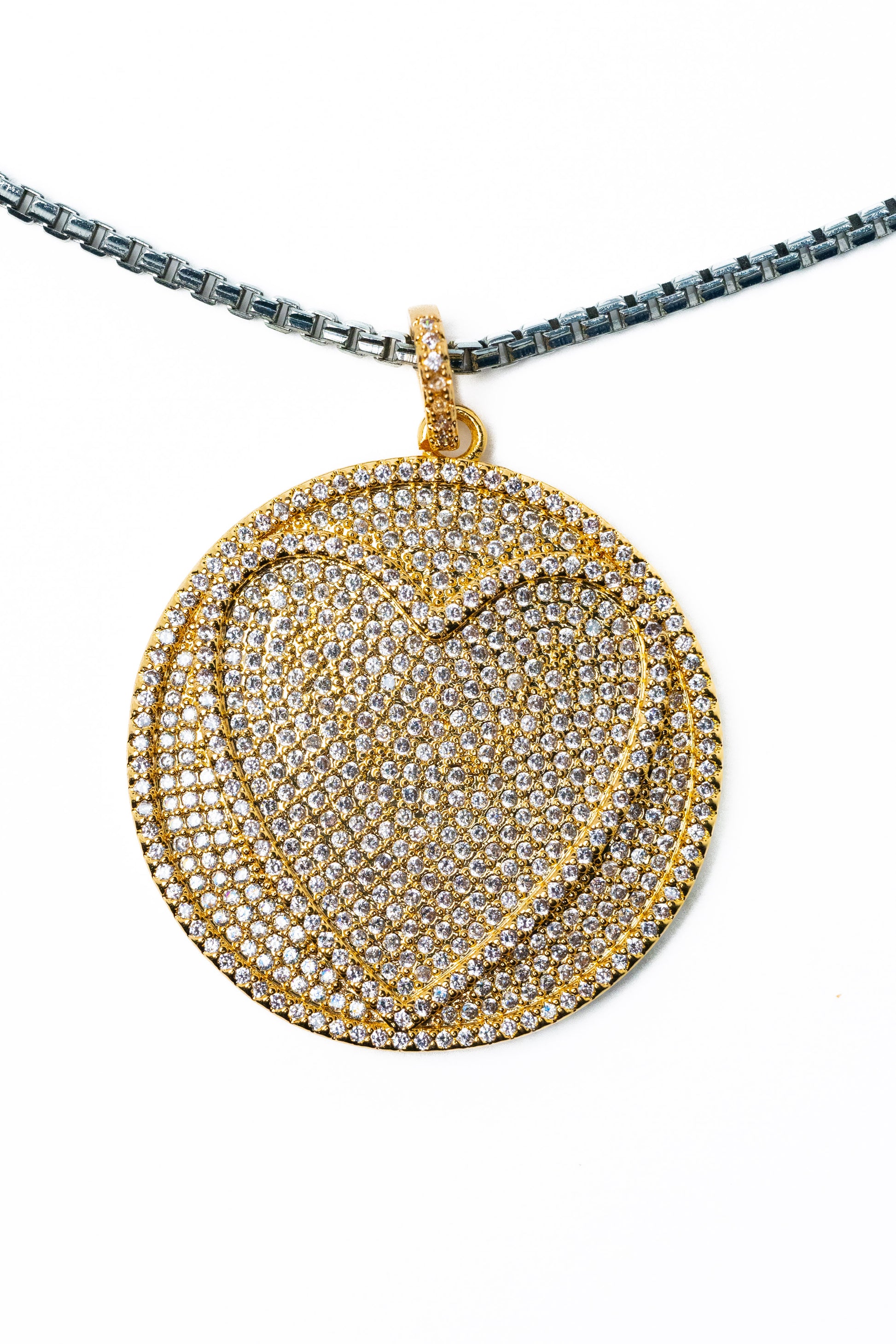 Unwritten Chapter Necklace - Metallic Air Moonlight