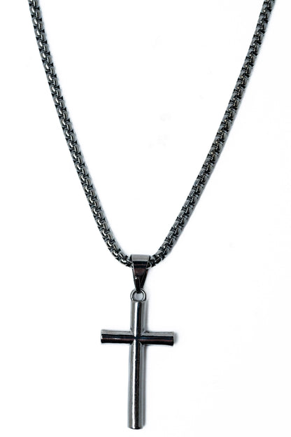 Briana Necklace - Gunmetal