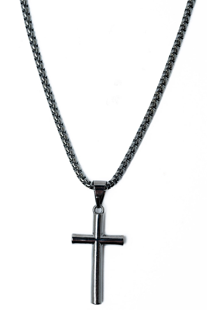 Briana Necklace - Gunmetal
