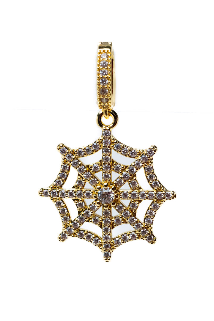Halloween Tales Charm - Spider Web