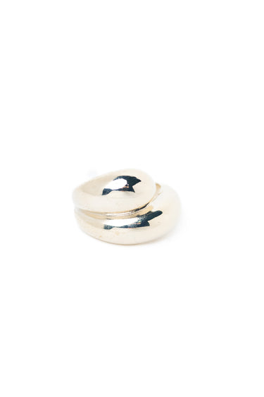 Lina Ring - Metallic Linen