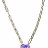 Moonlit Melody Necklace - Light Linen Lilac