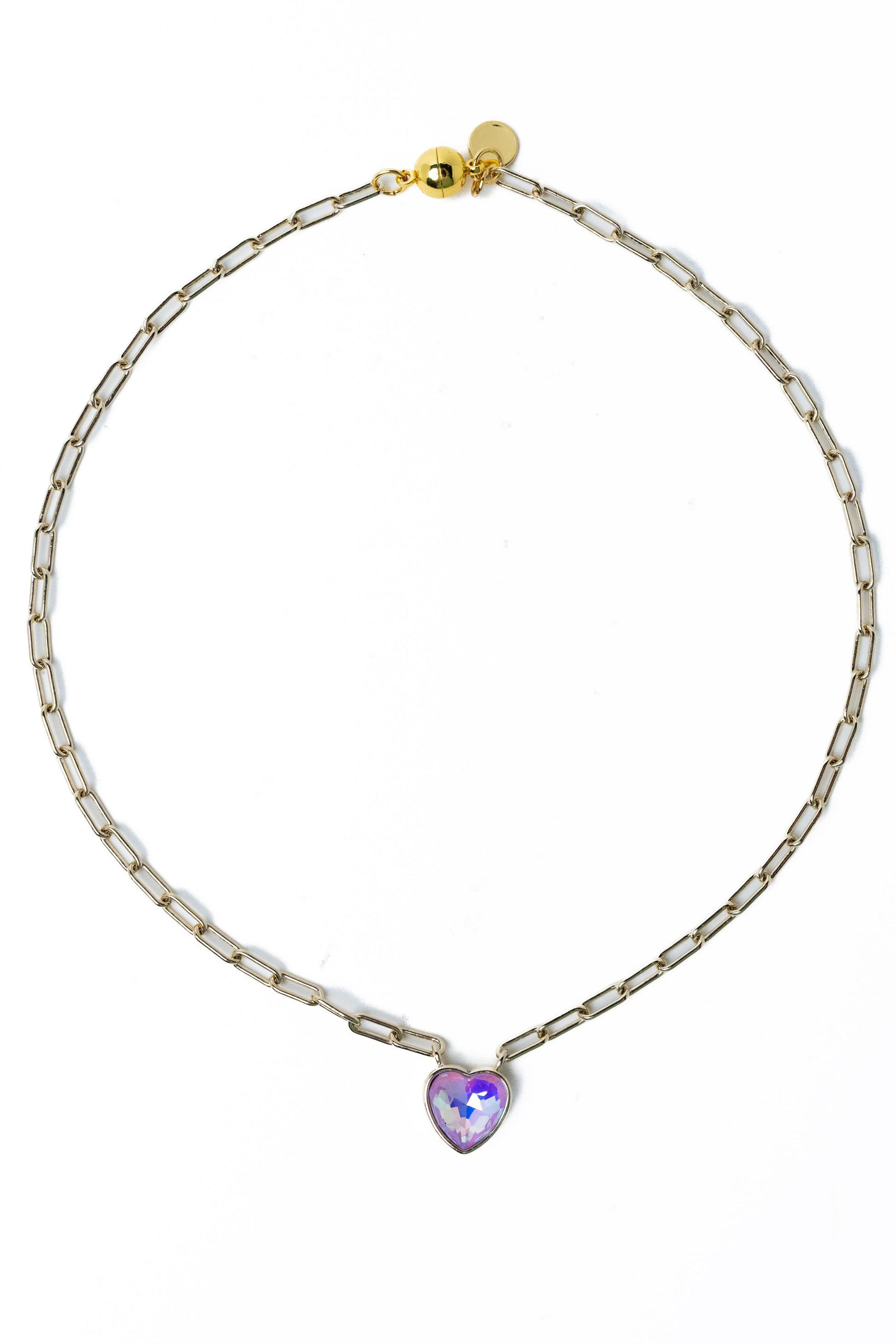 Moonlit Melody Necklace - Light Linen Lilac