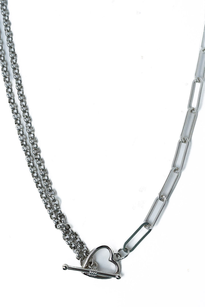 Fressia Necklace - Silver