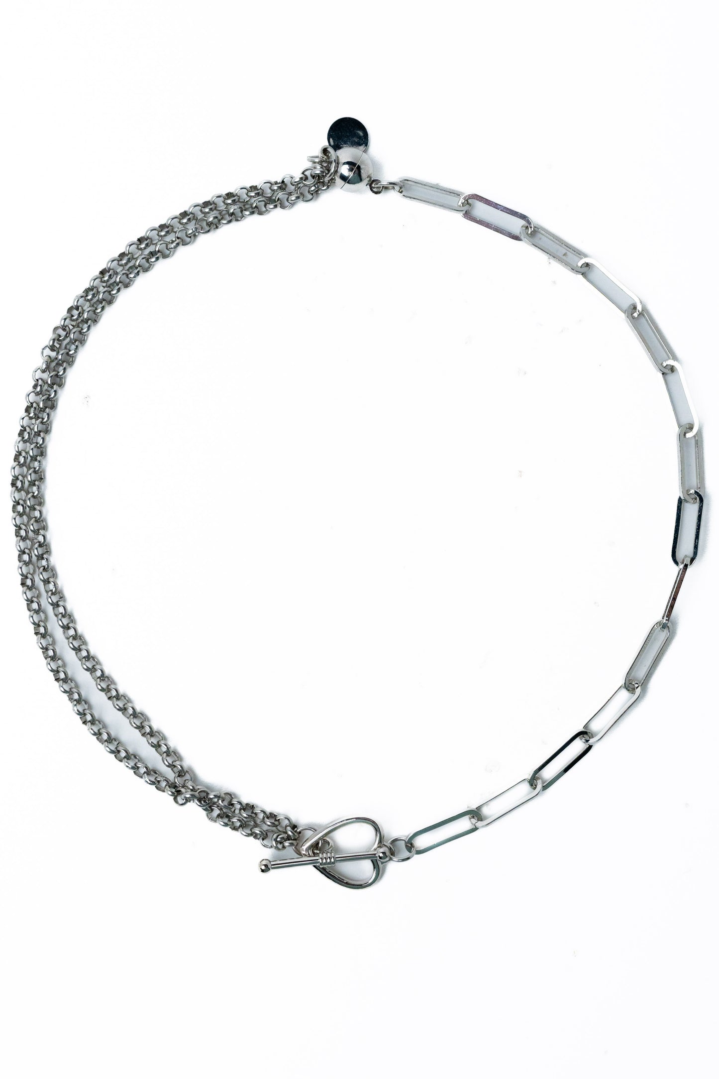 Fressia Necklace - Silver