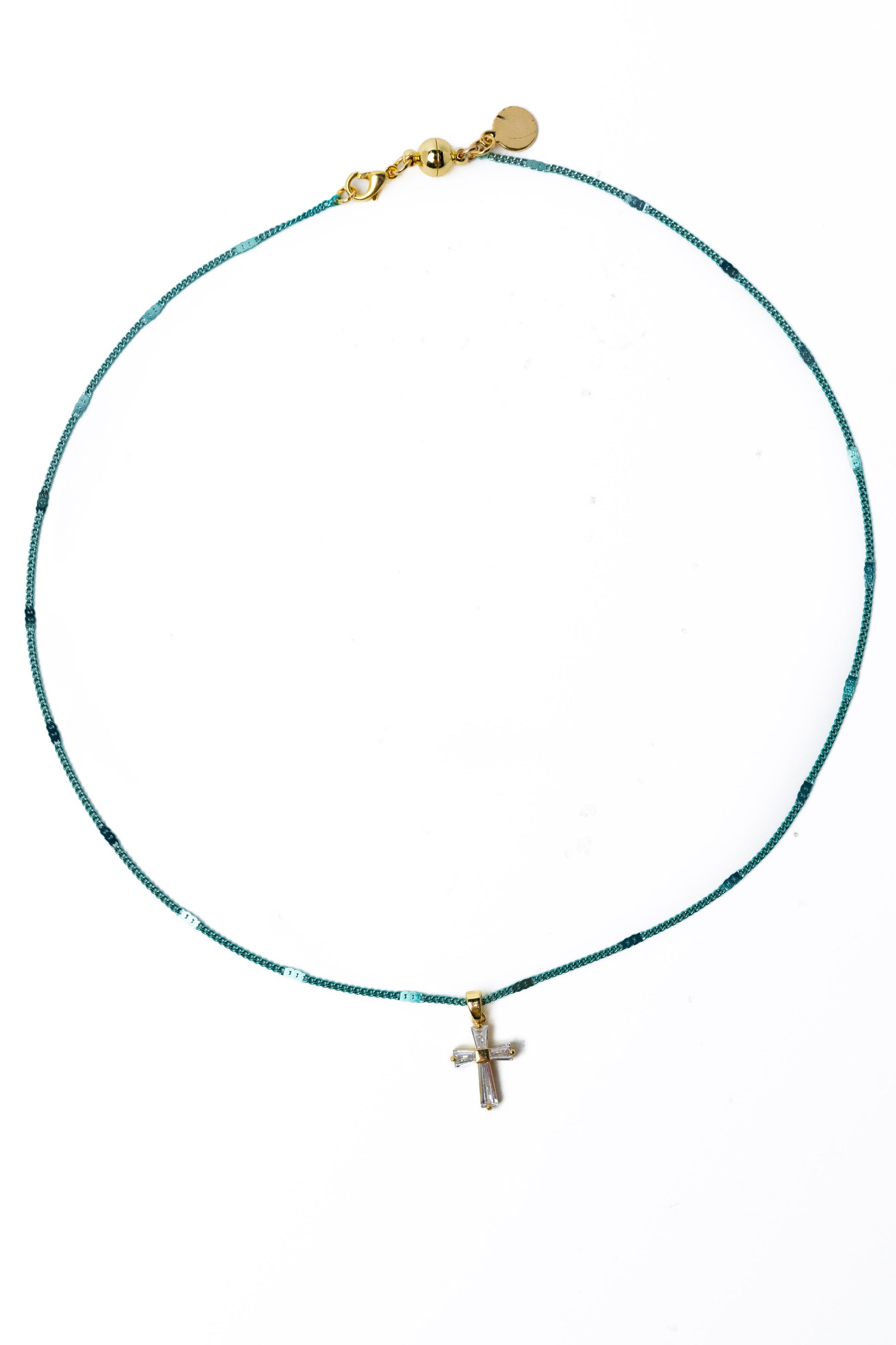 Hannah Necklace - Gold London Quartz