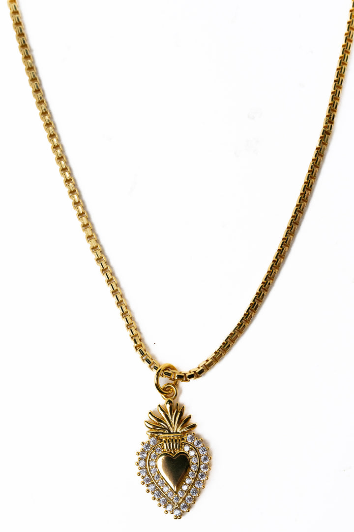 Sacred Love Necklace - Gold