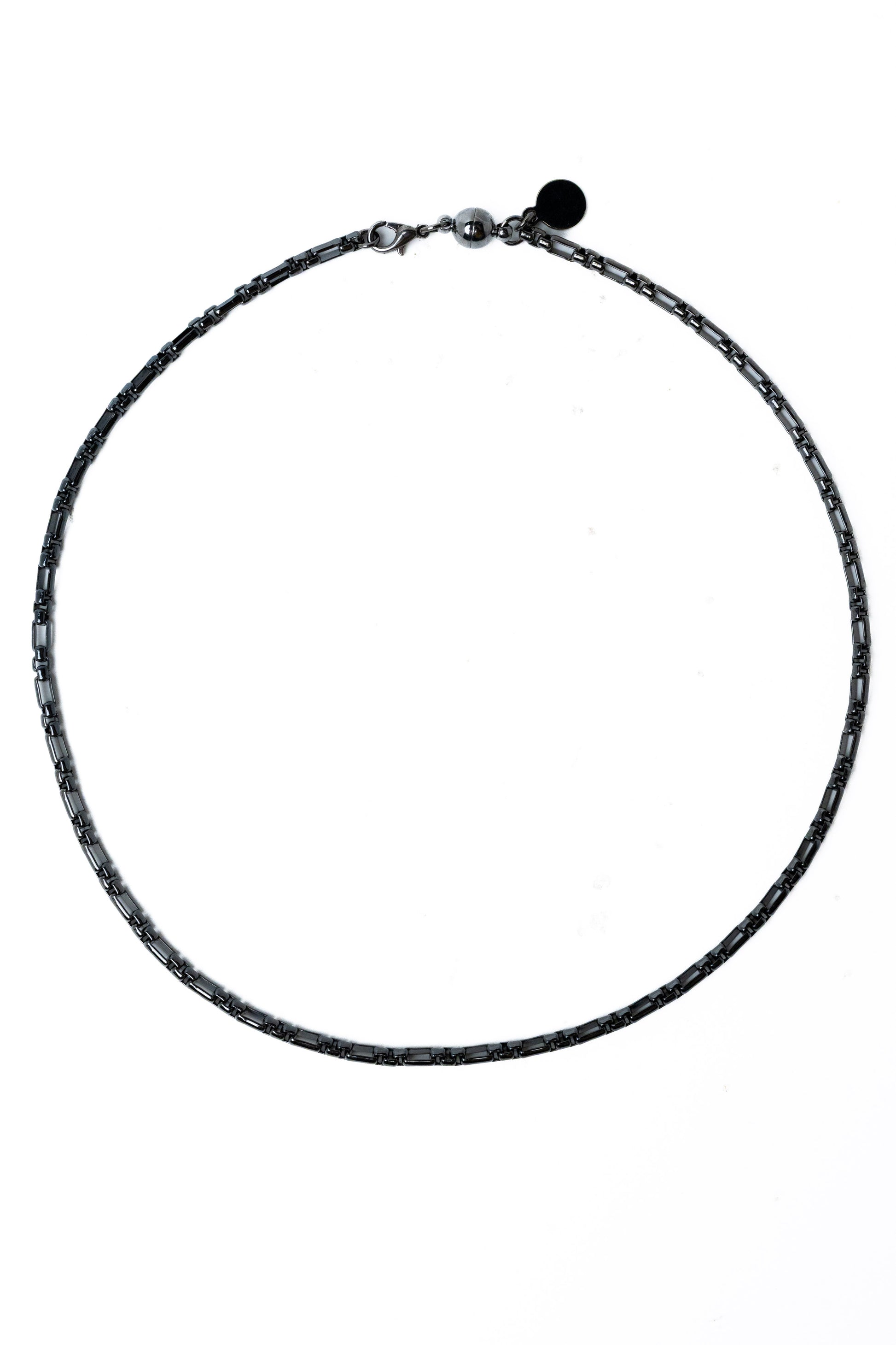 Katlyn Necklace - Gunmetal