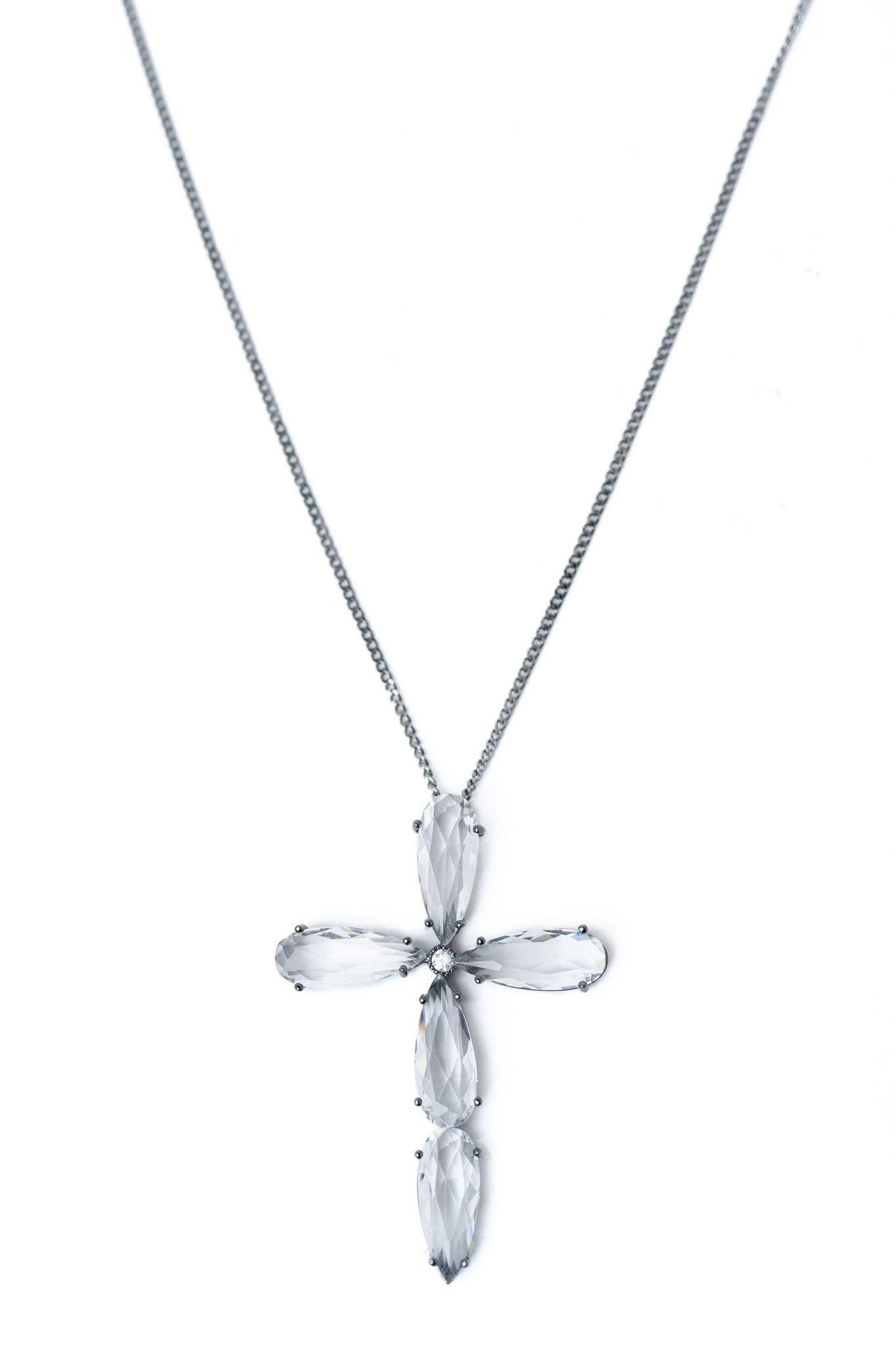 Let The Light In Necklace - Gunmetal