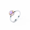 A Higher Place Ring - Liquid Metallic Pearl White Lilac