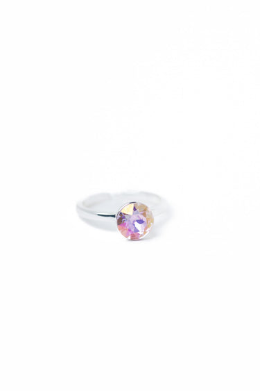 A Higher Place Ring - Liquid Metallic Pearl White Lilac