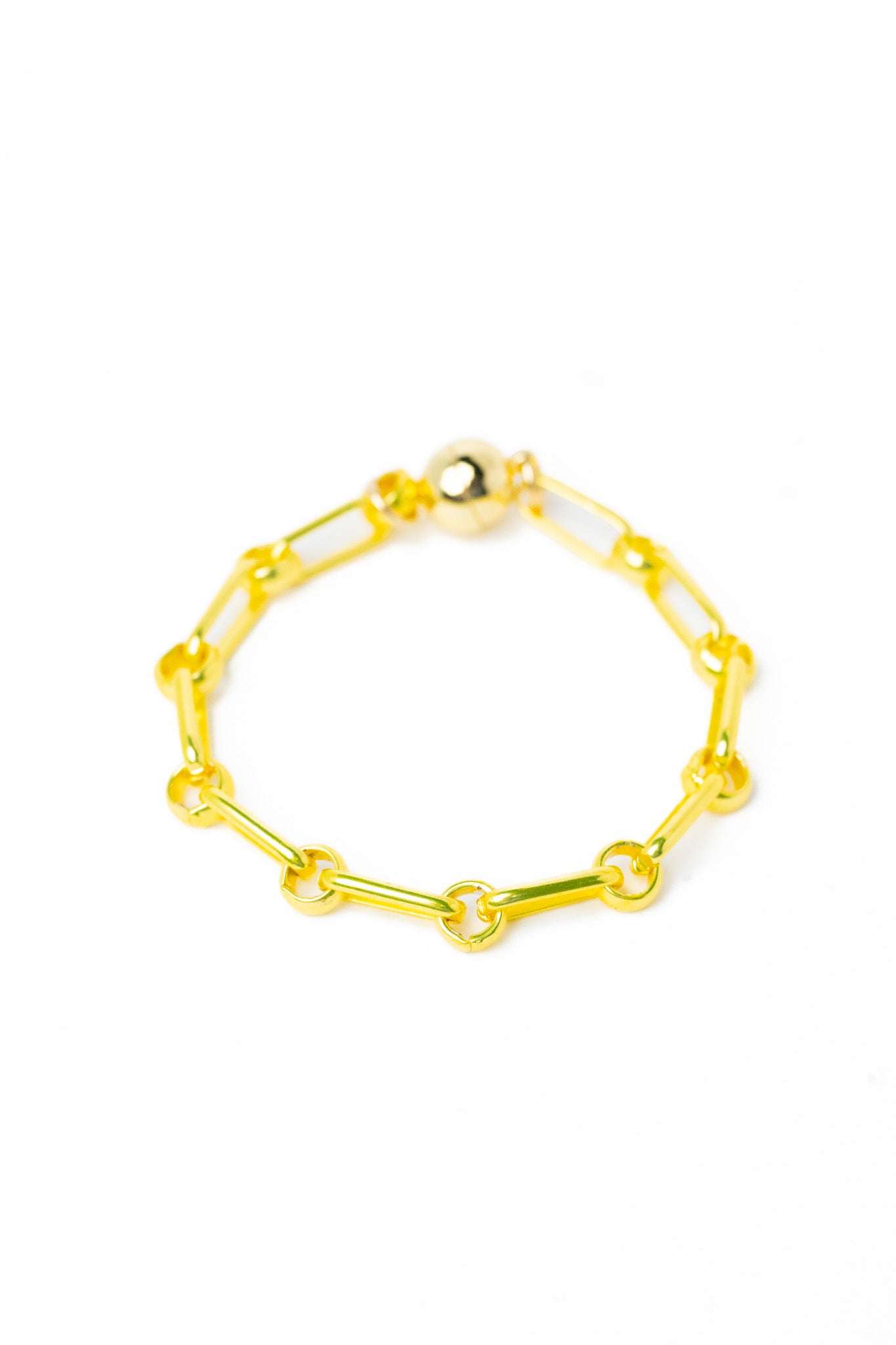 Moonlit Layers Bracelet - Buttercream