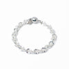Elena Bracelet - Liquid Metallic Pearl White