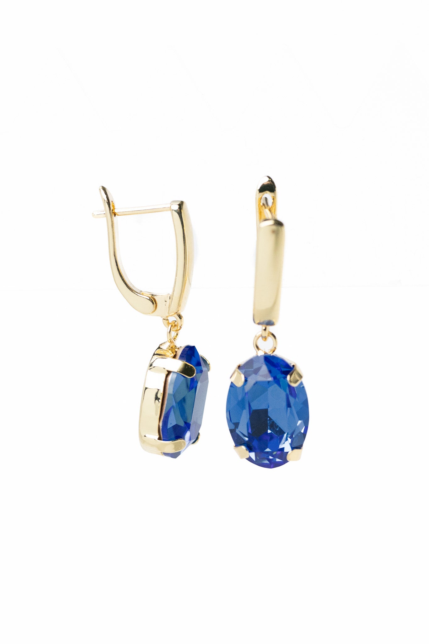 Island Earrings - Navy