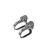 Soft Promise Ear Cuff - Gunmetal