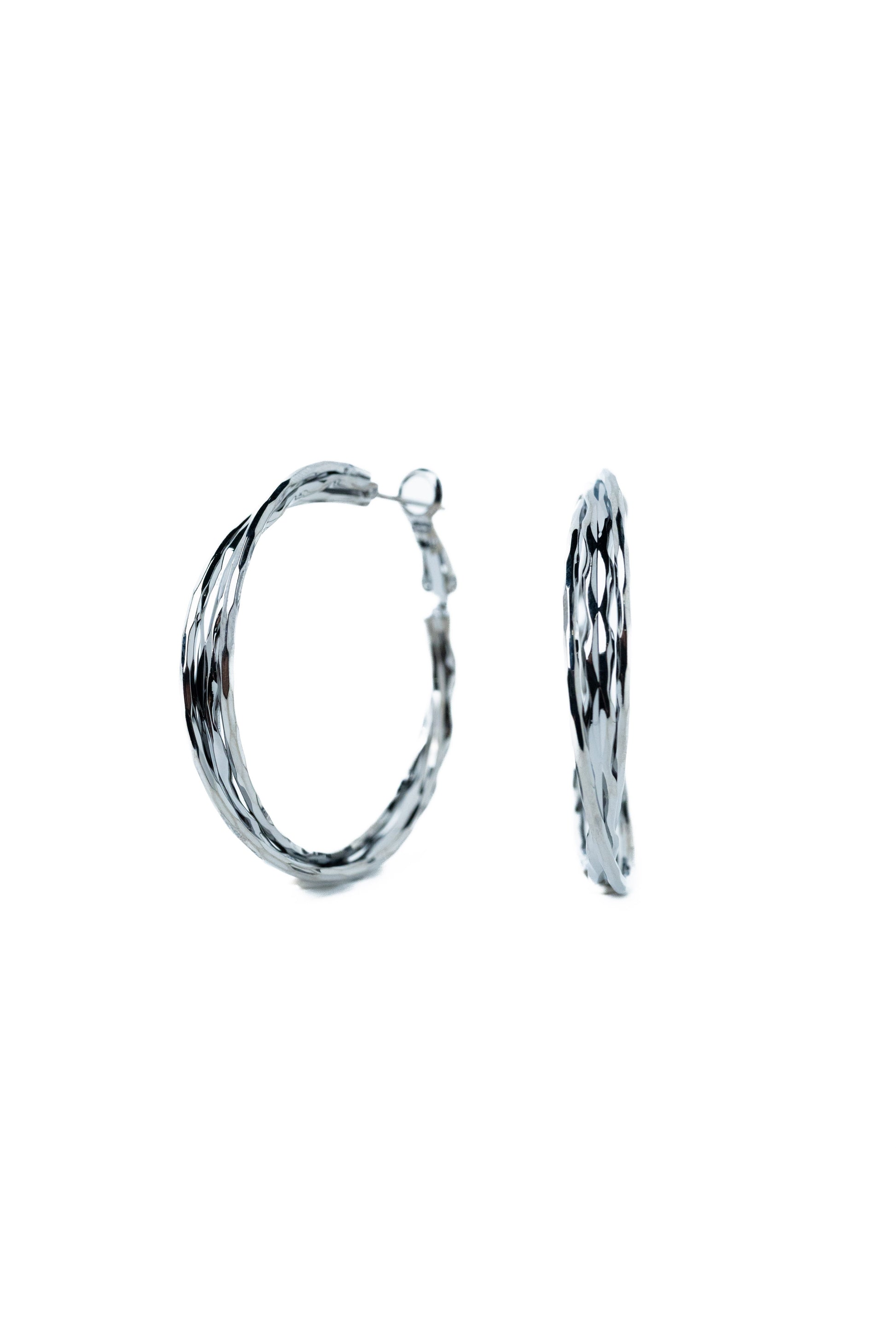Serene Earrings - Gunmetal
