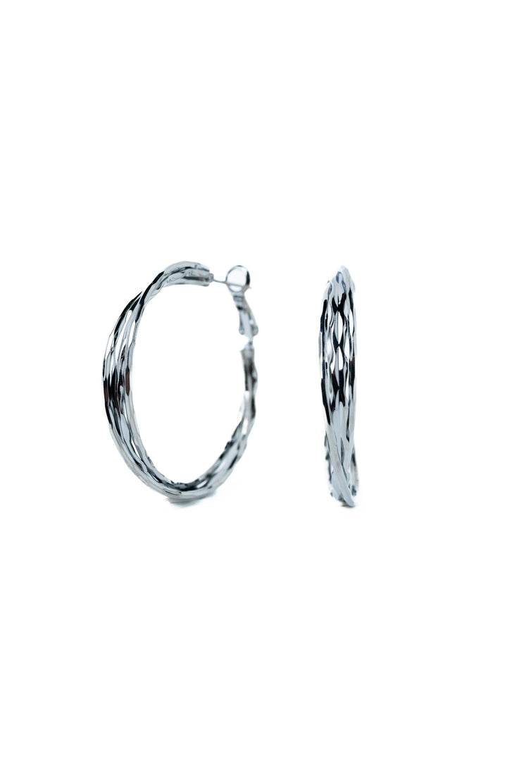 Serene Earrings - Gunmetal