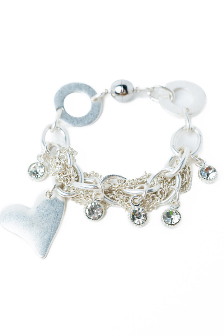 Wild At Heart Bracelet - Pearl White