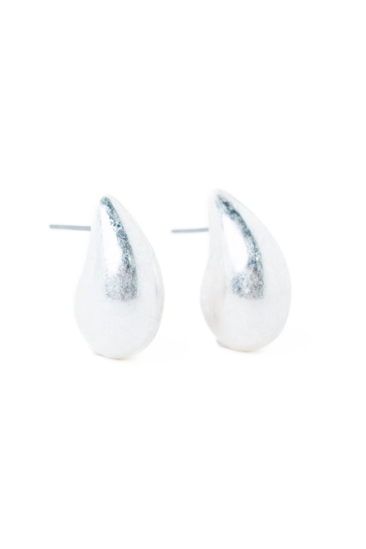 Eternal Flame Earrings - Pearl White