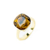 Kat Ring - Light Smoked Topaz