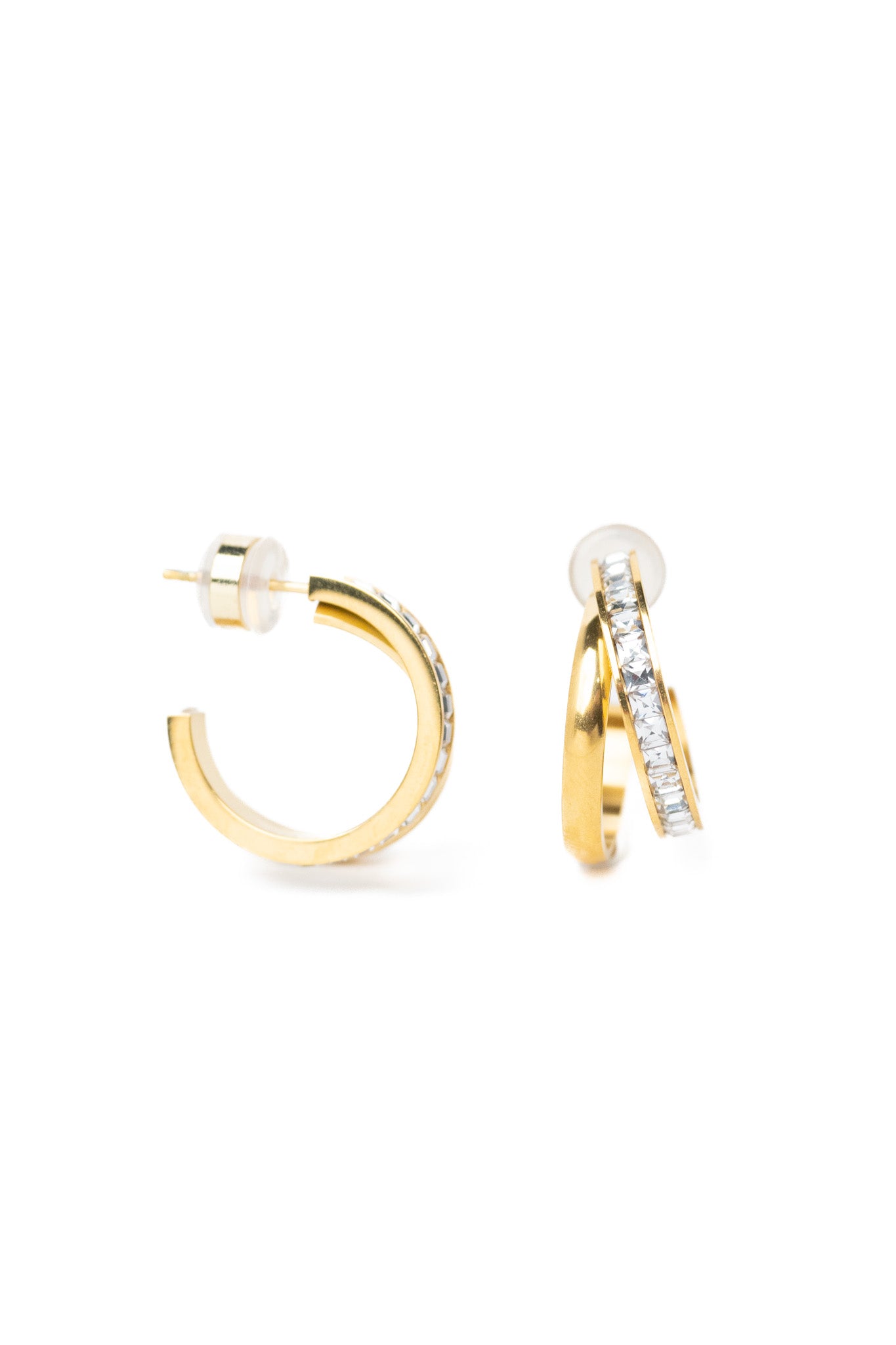 Noble Shine Earrings - Gold