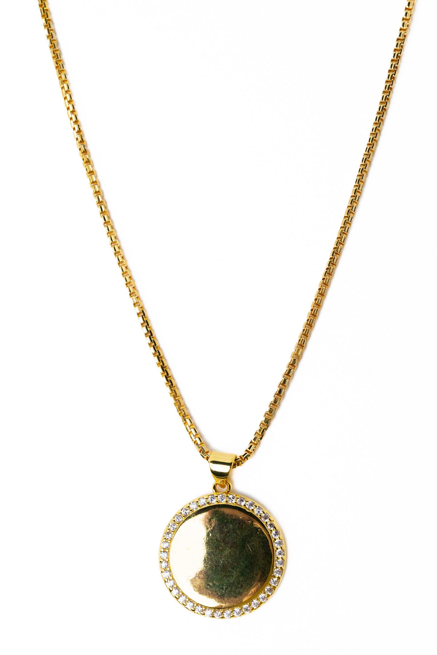 Eclipse Glow Necklace - Gold