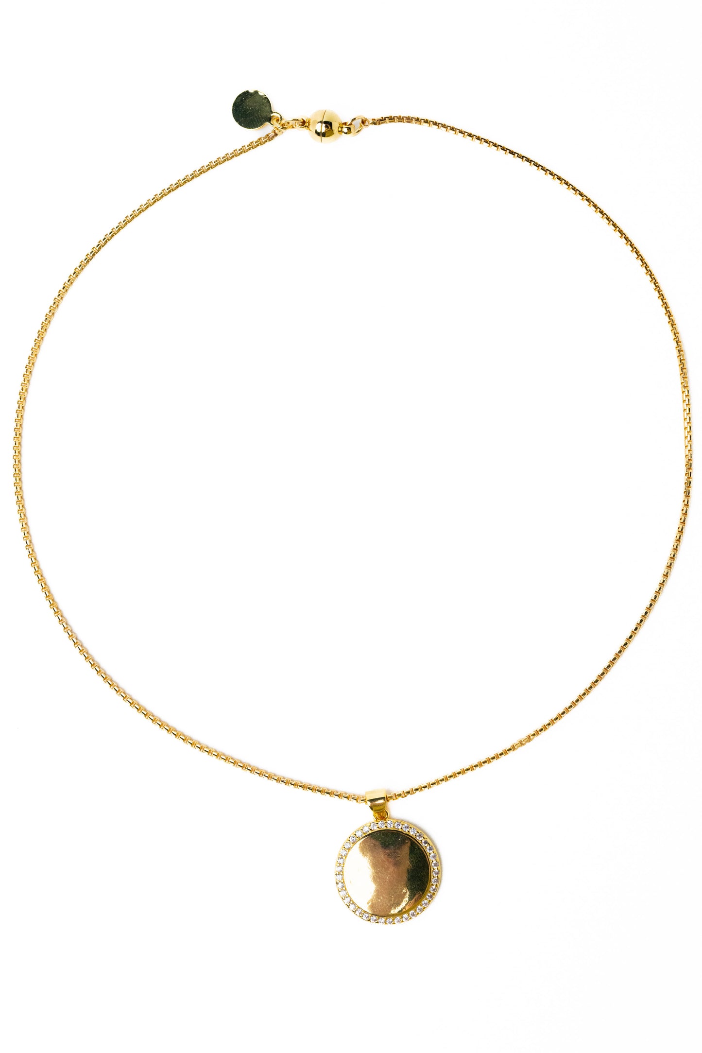 Eclipse Glow Necklace - Gold