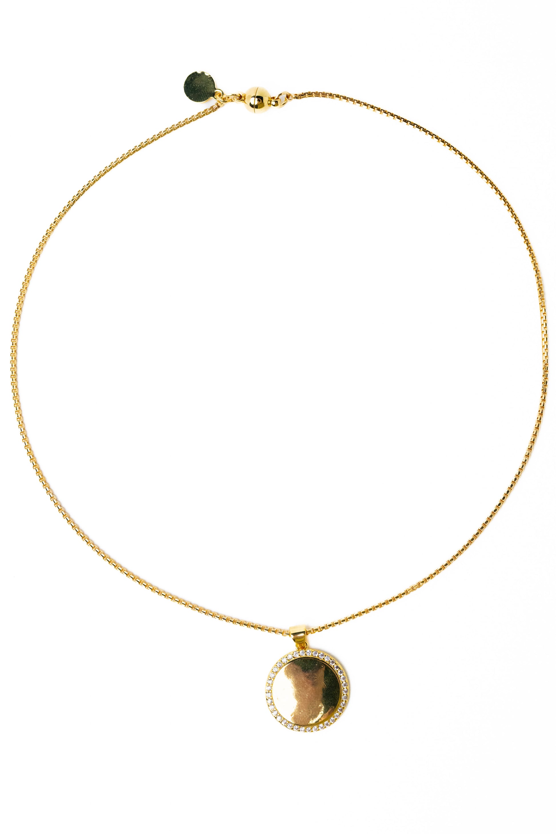 Eclipse Glow Necklace - Gold