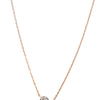Stolen Heart Necklace - Rose Gold