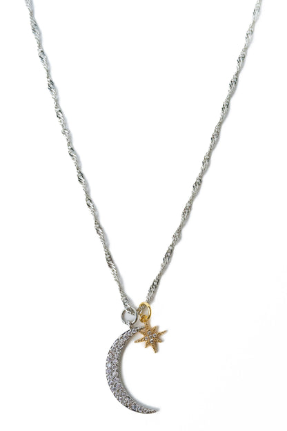Astrid Sparkle Necklace - Silver