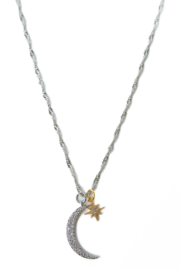 Astrid Sparkle Necklace - Silver