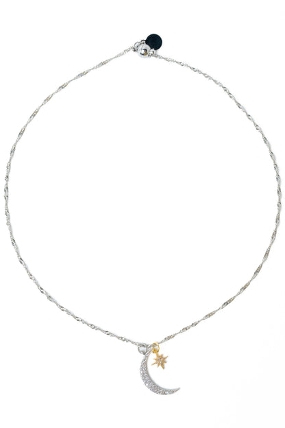 Astrid Sparkle Necklace - Silver