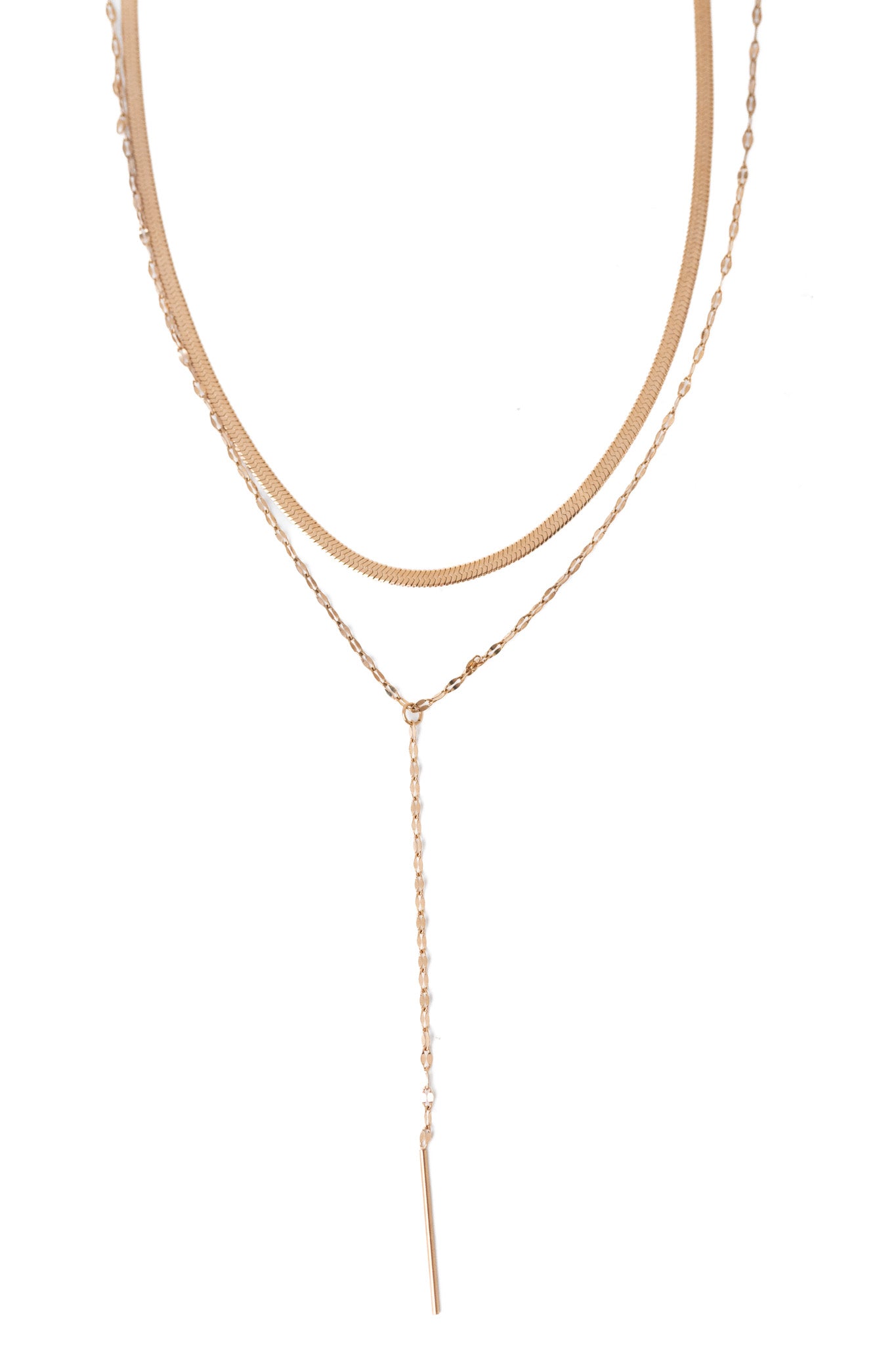 Velvet Rose Necklace - Rose Gold