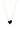 I Heart You Necklace - Black
