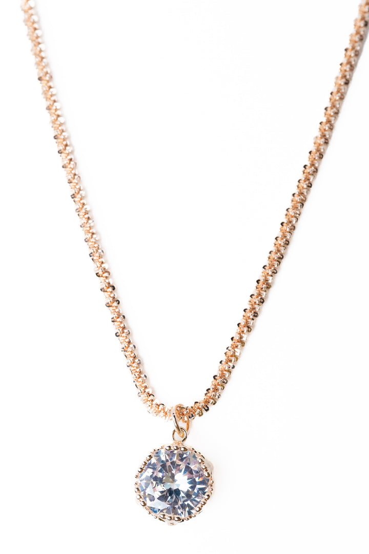 Betty James Necklace - Rose Gold