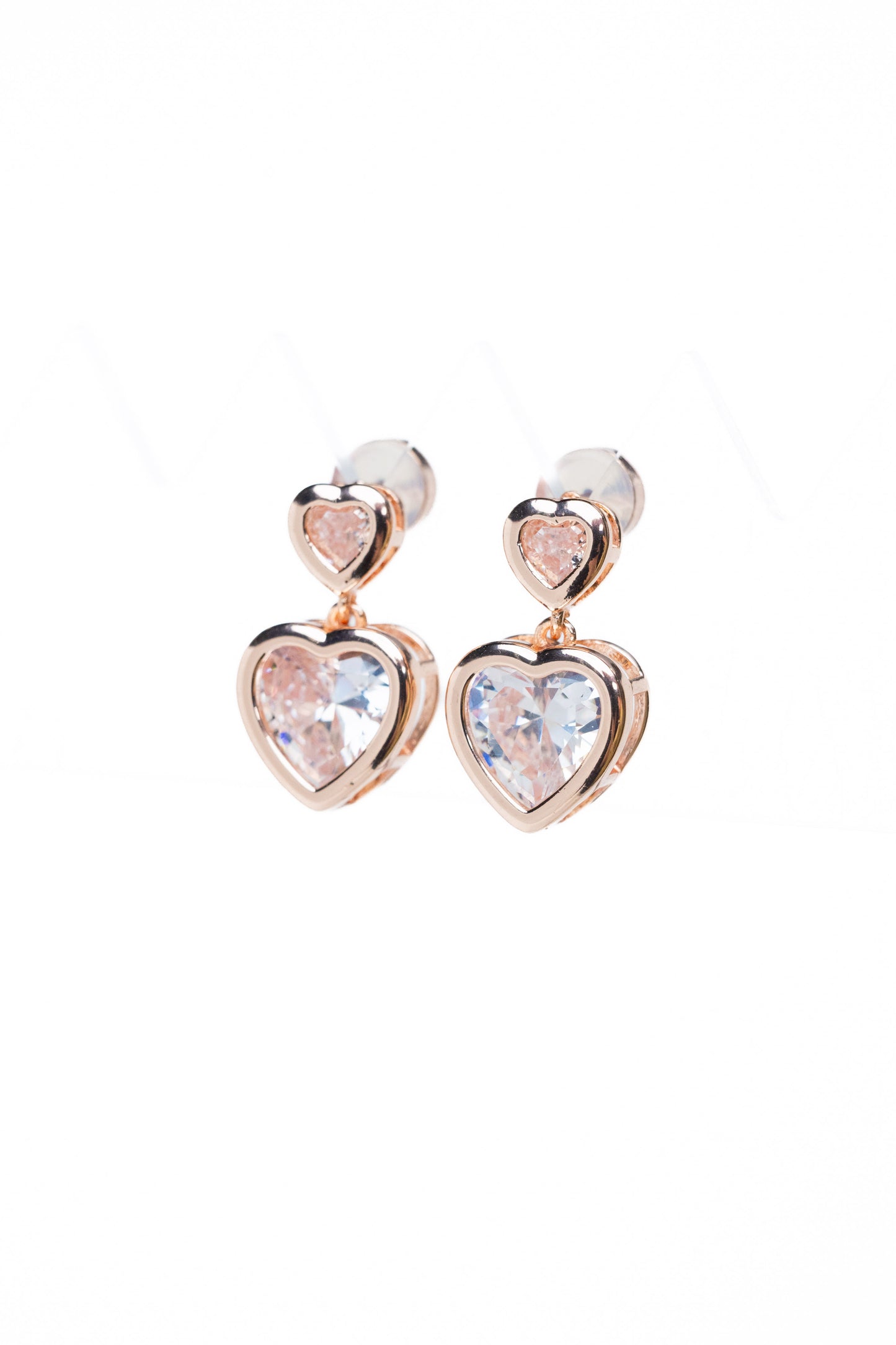 Callista Earrings - Light Rose Gold