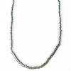 Elowen Necklace - Liquid Metallic Pearl White