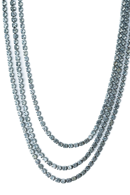 Stitches Necklace - Metallic Shade