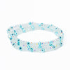 Calla Lilly Bracelet Set - Aqua Blaze