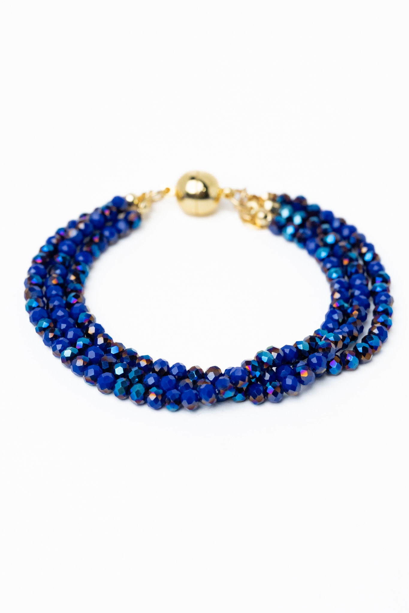 Glistening Harmony Bracelet - Midnight Heart