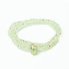 In The Summertime Bracelet Set - Neon Lemon
