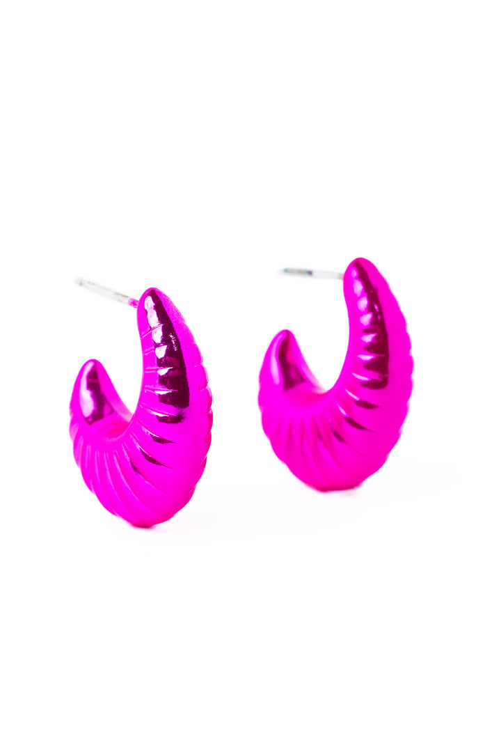 Miami Earrings - Metallic Tropical Punch