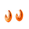 Miami Earrings - Metallic Coral Gables