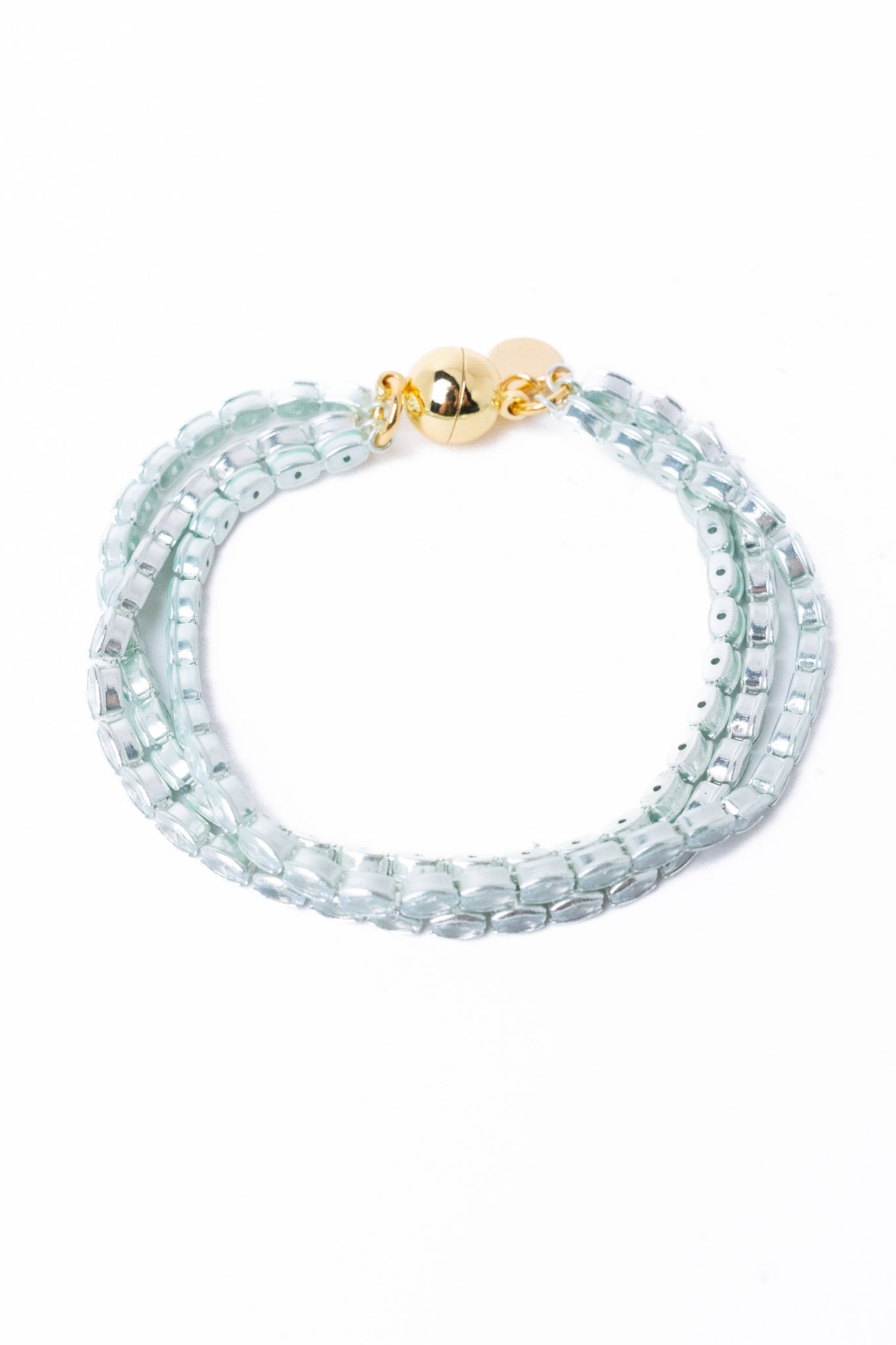 Diamonds In The Sky Bracelet - Metallic Seaglass